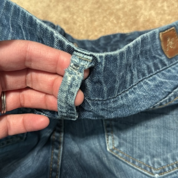 Y2K American eagle low rise flare leg Jean size 4 regular - Picture 10 of 10